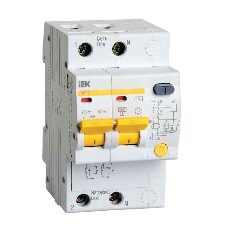 

Диф. автомат IEK, MAD10-2-025-C-100