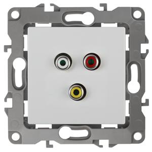 

Розетка RCA ЭРА, Белый, 12-3113-01