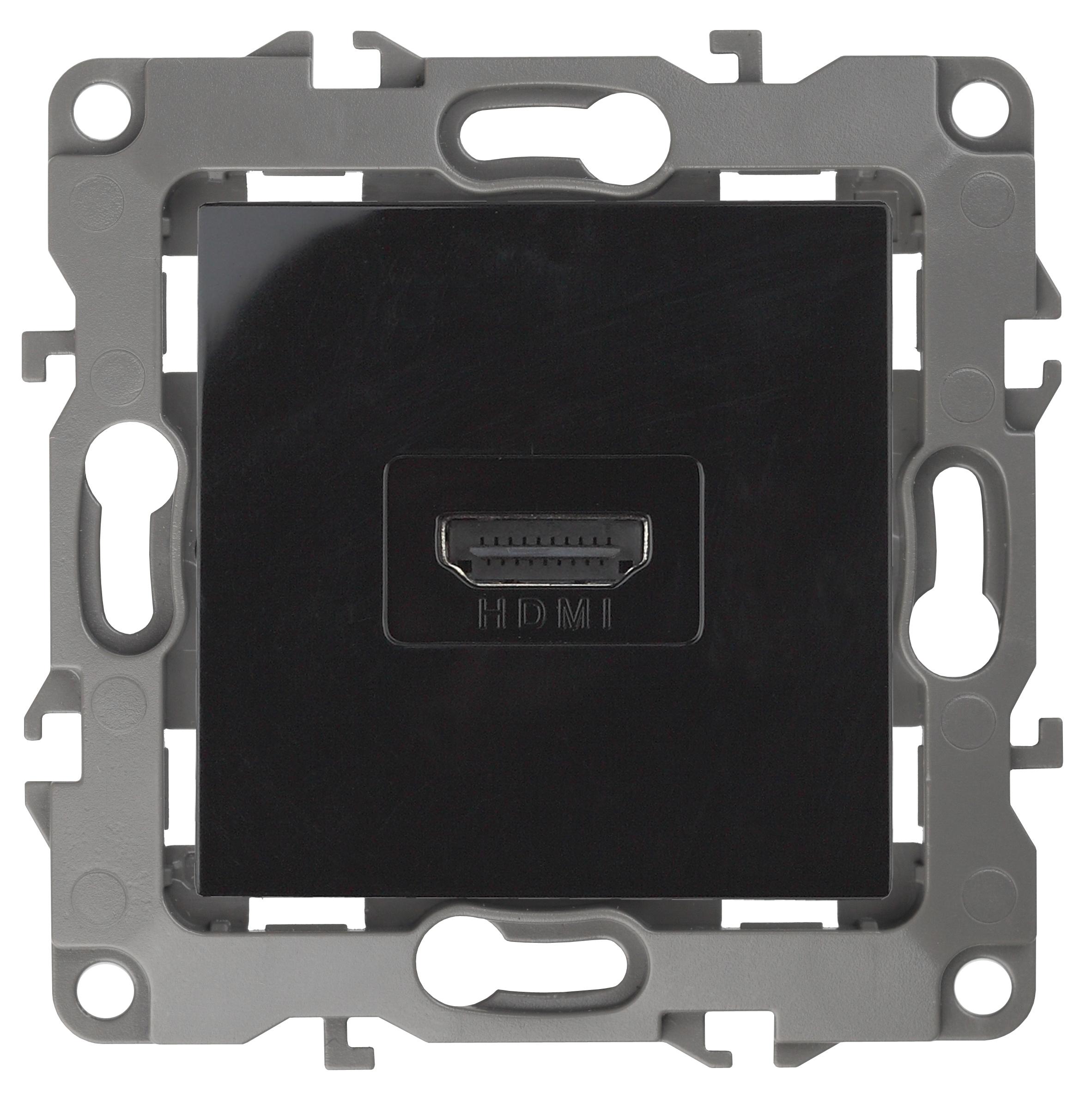 

Розетка HDMI ЭРА, Черный, 12-3114-06