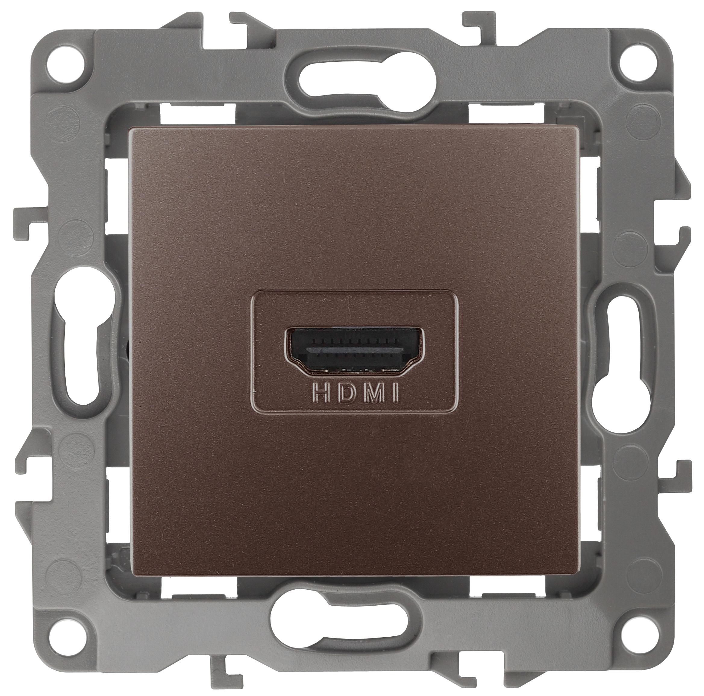

Розетка HDMI ЭРА, Бронза, 12-3114-13