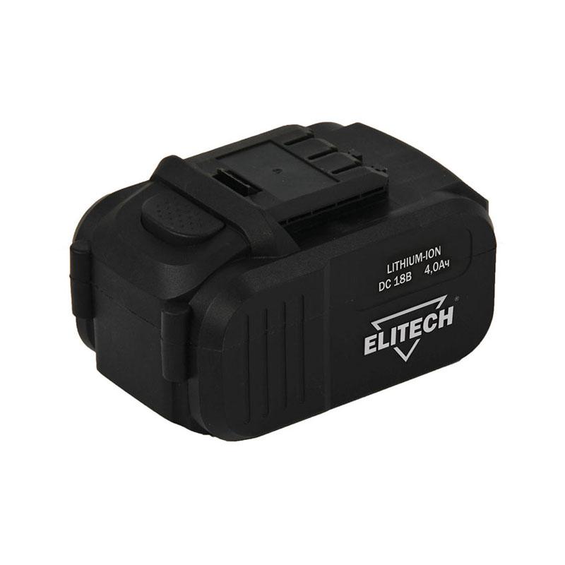 

Аккумулятор ELITECH, 18В 4Ач Li-Ion (1820.067700)