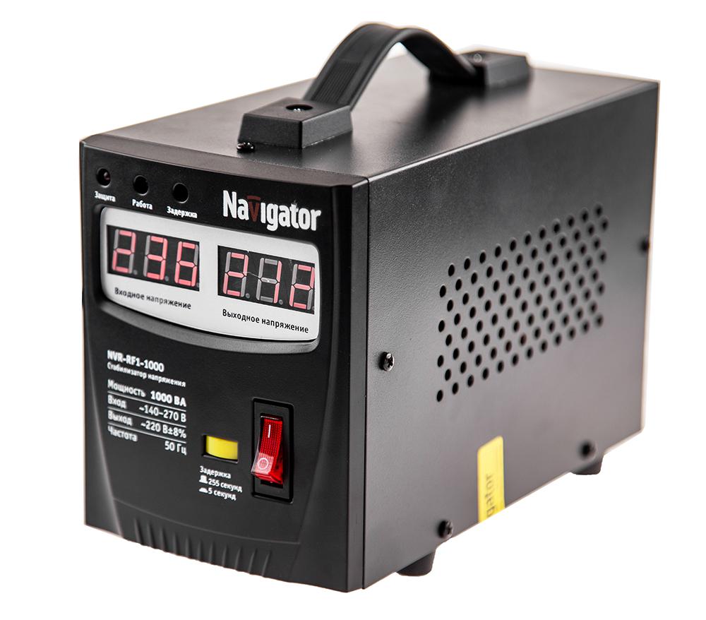 

Стабилизатор напряжения NAVIGATOR, 61 766 NVR-RF1-1000