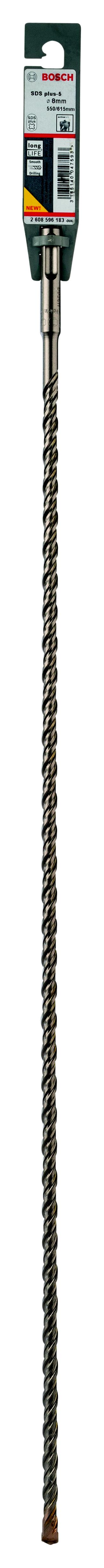 

Бур BOSCH, Ф8х610мм SDS Plus (2608596183)
