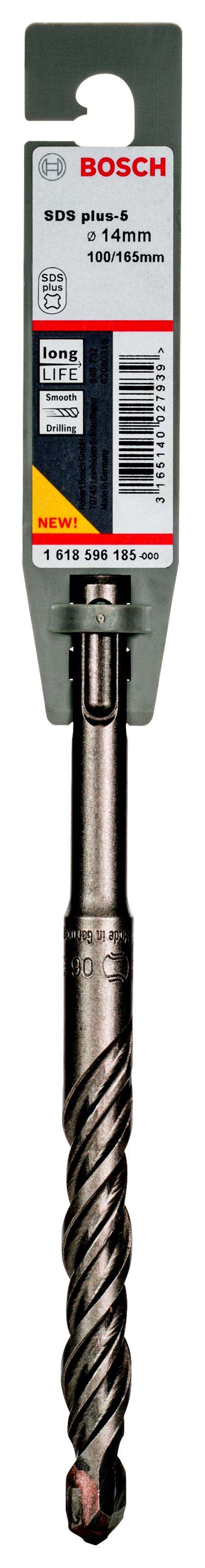 

Бур BOSCH, Ф14х160мм SDS Plus (1618596185)