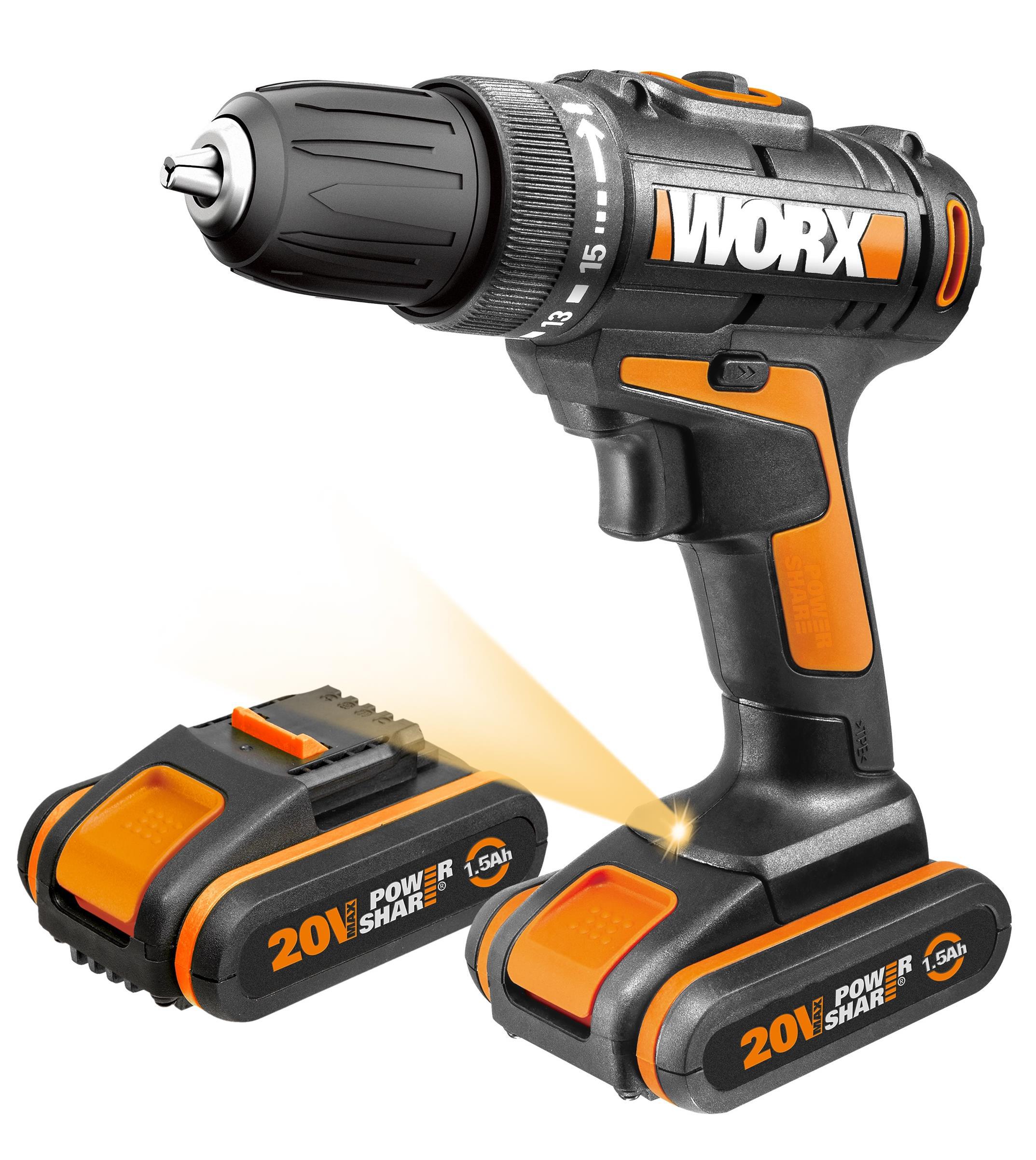 

Дрель аккумуляторная WORX, WX101