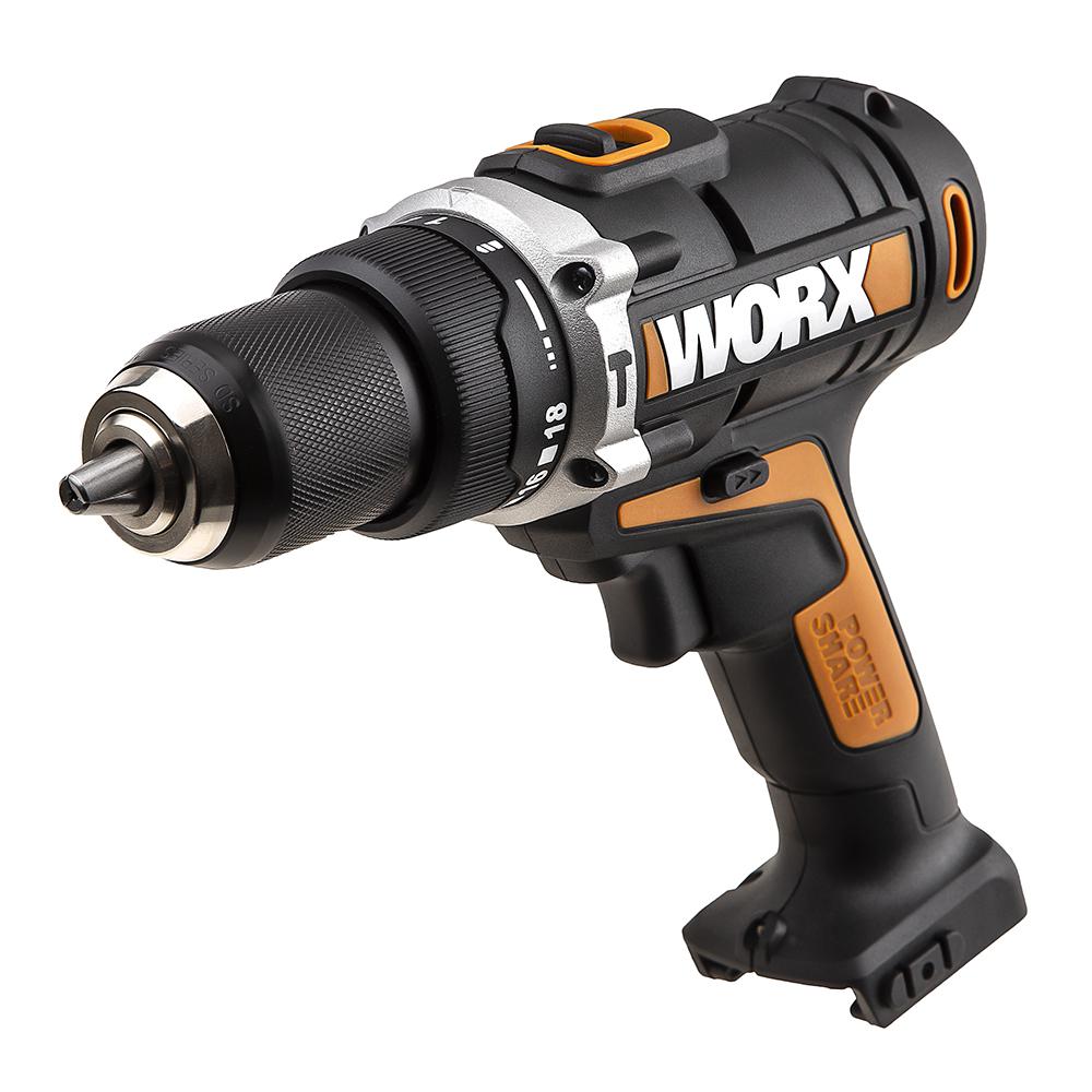 

Дрель аккумуляторная WORX, WX183.9 без акк и з.у