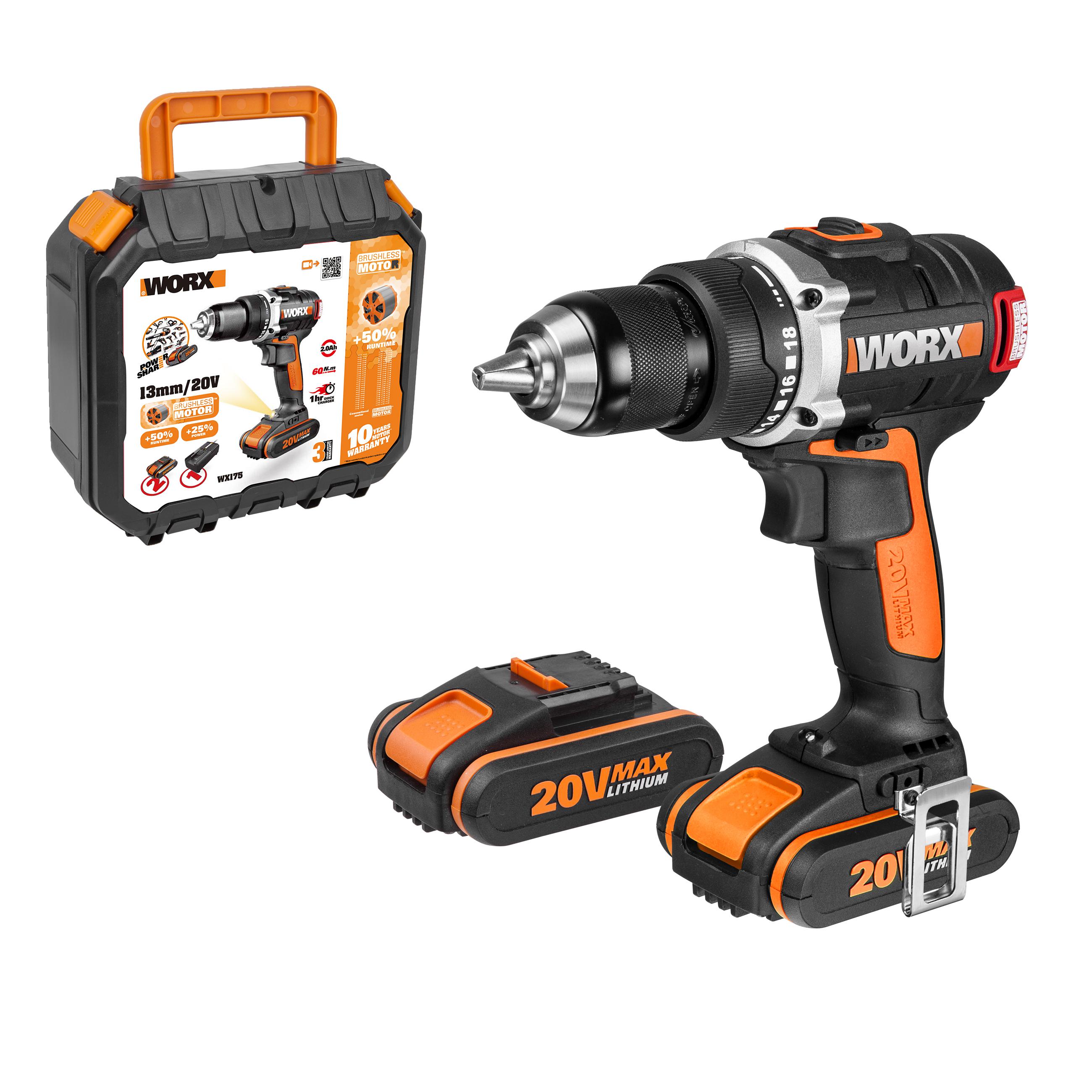 

Дрель аккумуляторная WORX, WX175