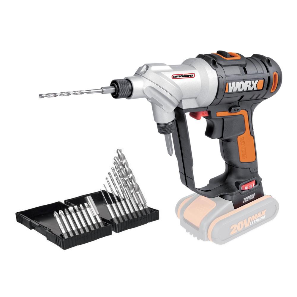 

Дрель аккумуляторная WORX, WX176.9 без акк и з.у