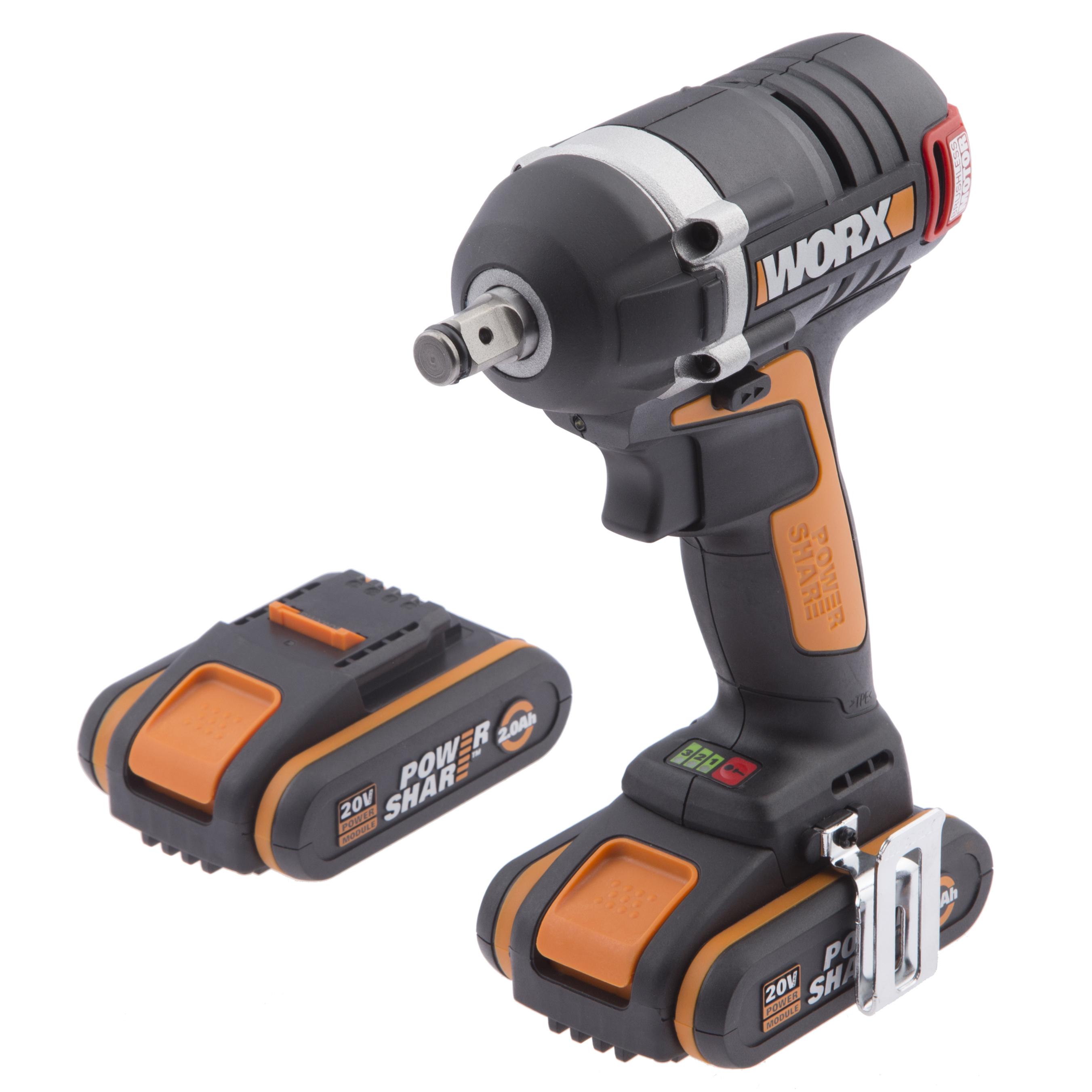 

Гайковерт аккумуляторный WORX, WX279