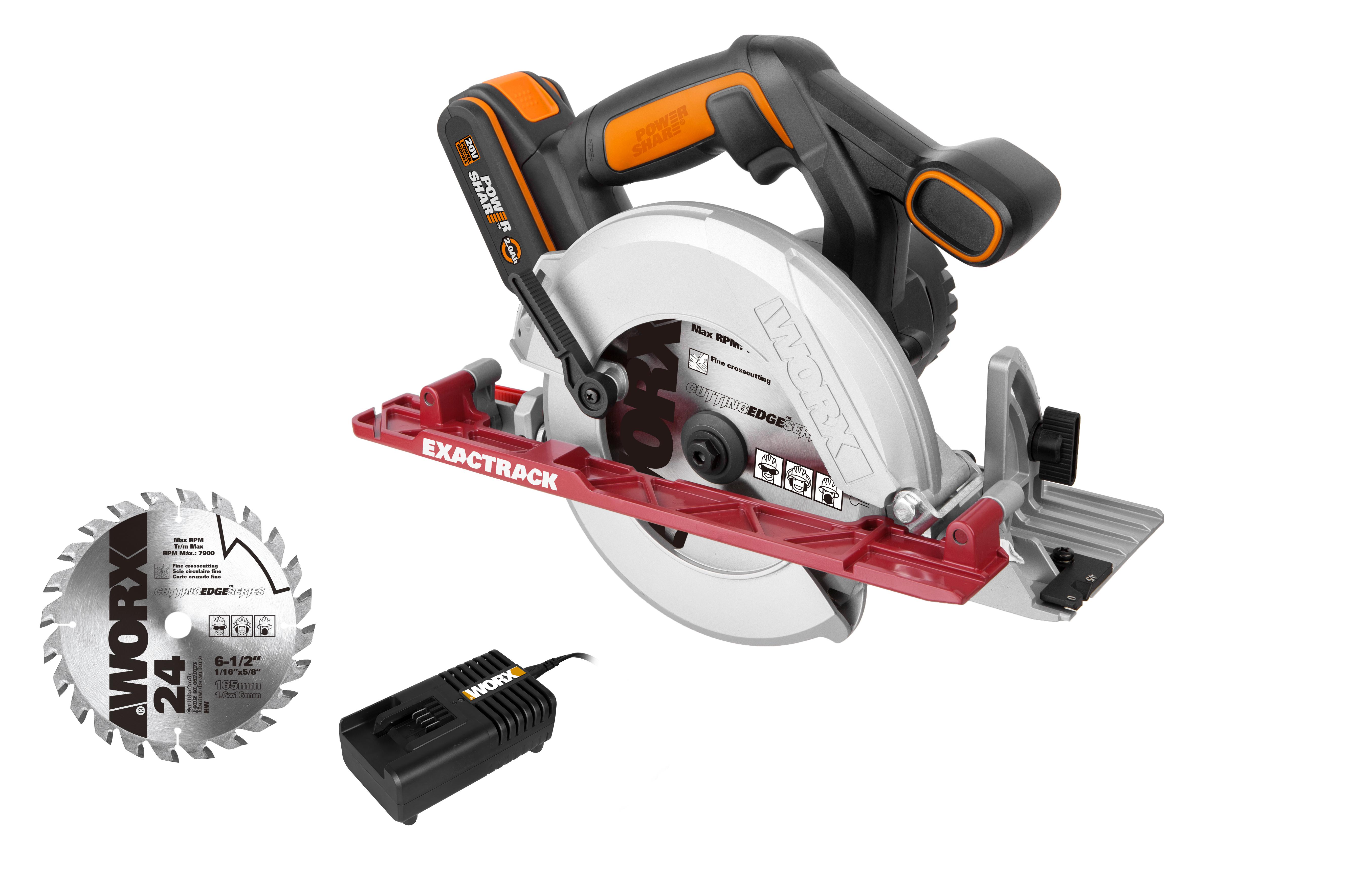 

Дисковая пила WORX, WX530