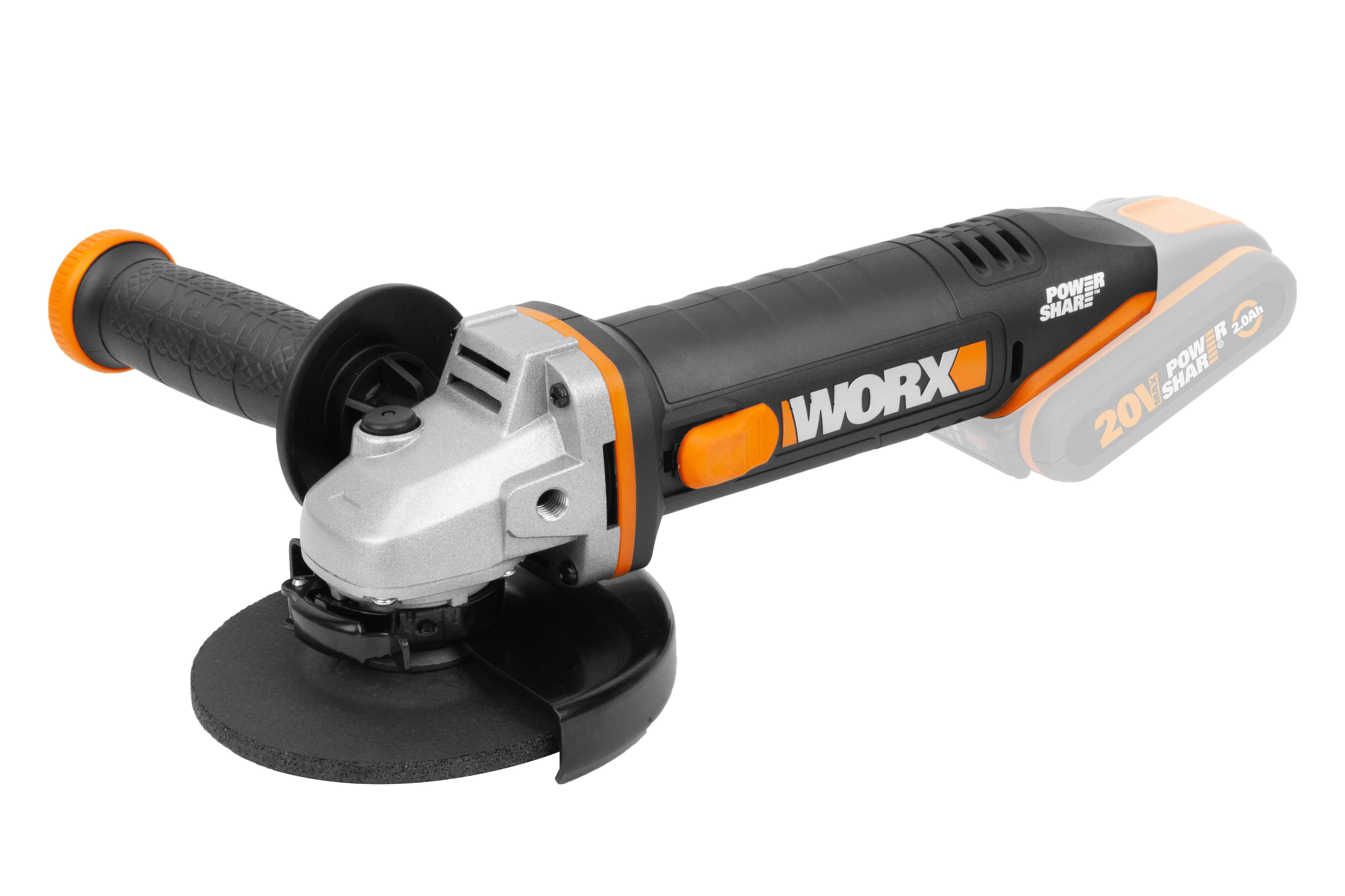 

УШМ (болгарка) WORX, WX803.9 без акк. и з.у