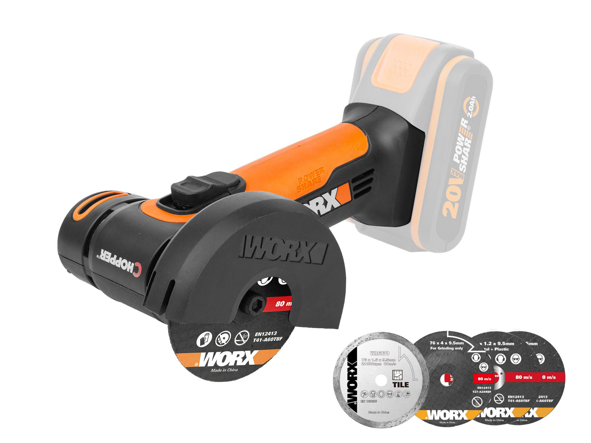 

УШМ (болгарка) WORX, WX801.9 без акк. и з.у