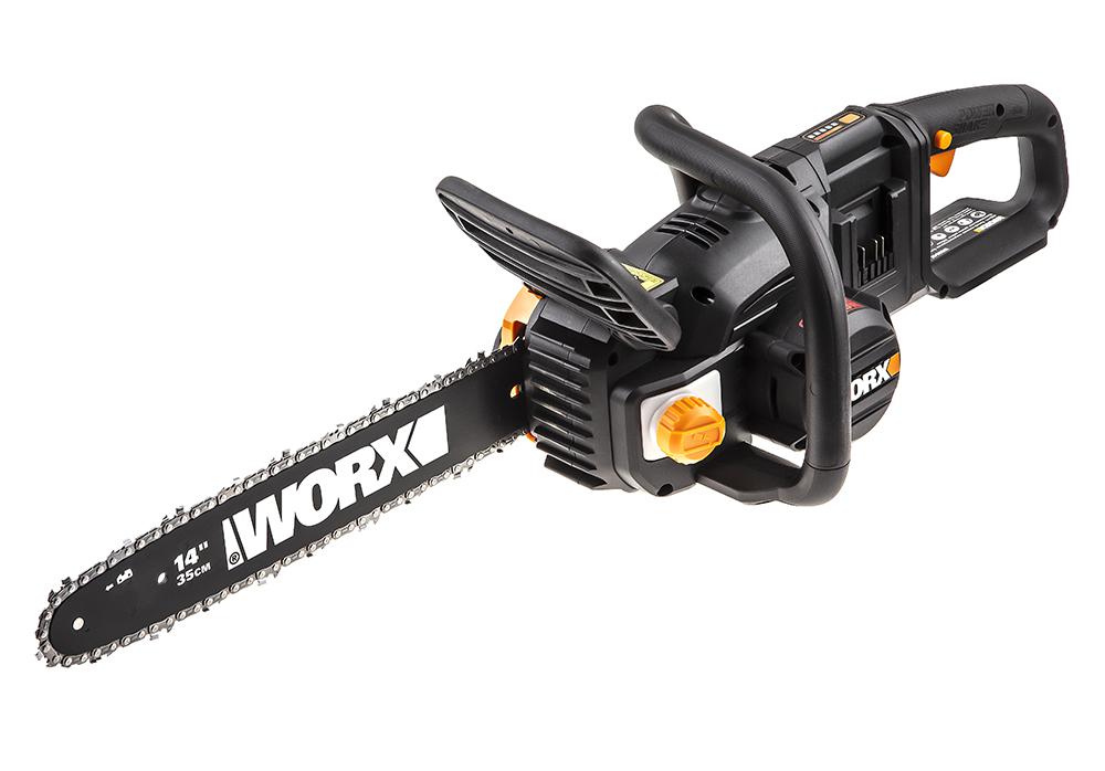 

Пила цепная аккумуляторная WORX, WG384E.9 без акк. и з.у