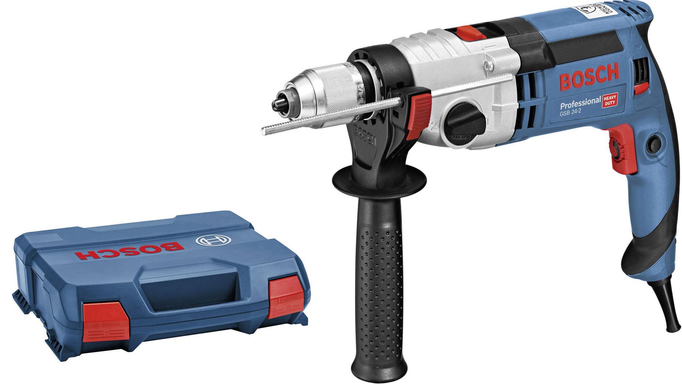 

Дрель ударная BOSCH, GSB 24-2 БЗП (060119C801)
