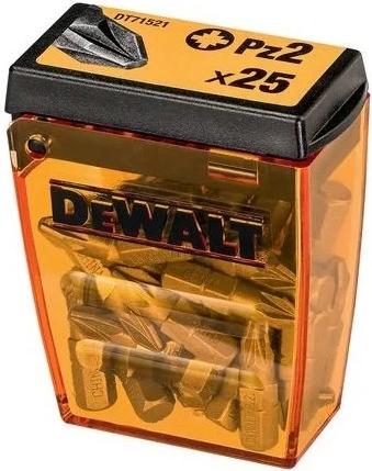 

Набор бит DEWALT, PZ2 25мм (DT71521-QZ)