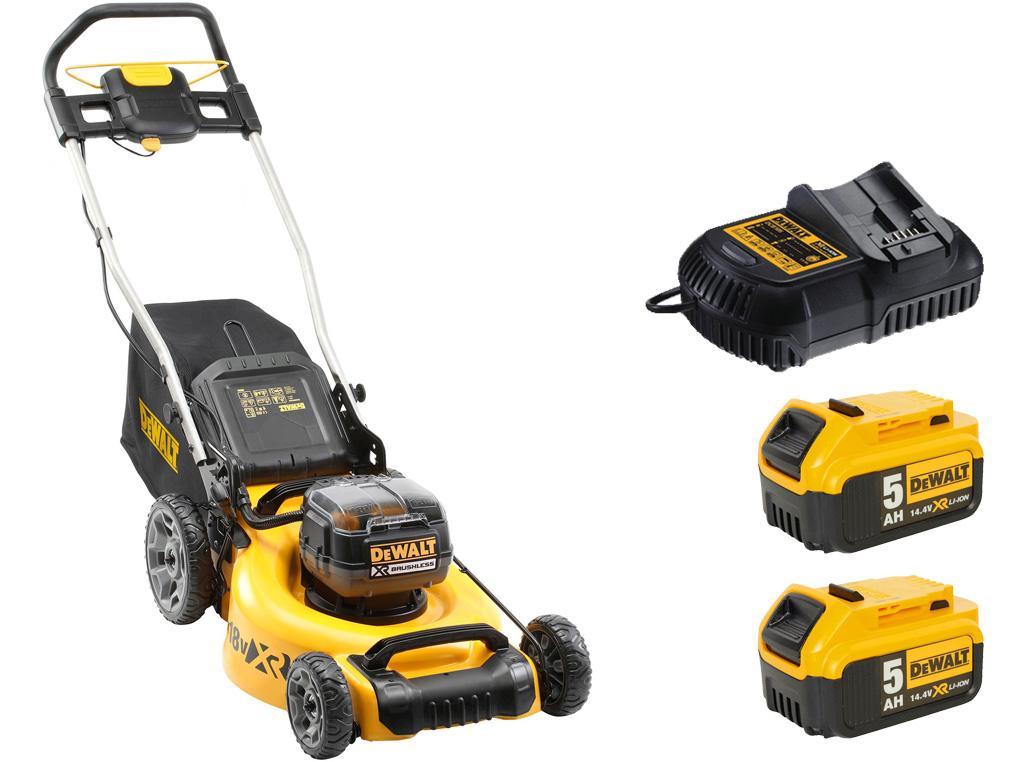 

Аккумуляторная газонокосилка DEWALT, DCMW564P2