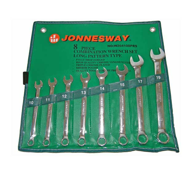 

Ключ гаечный JONNESWAY, W264108PRS (10 - 19 мм)