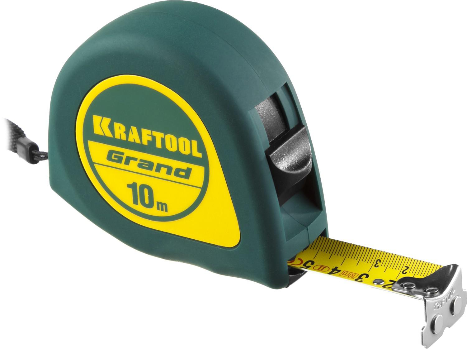 

Рулетка KRAFTOOL, 10м х 25мм (GRAND 34022-10-25)