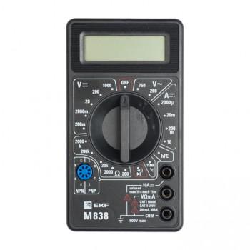 

Мультиметр цифровой EKF, M838 Master (In-180701-bm838)