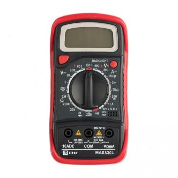 

Мультиметр цифровой EKF, MAS830L Expert (In-180701-pm830L)