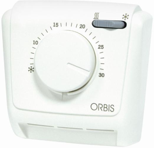 

Термостат ORBIS, Белый, CLIMA MLW (OB320622) белый