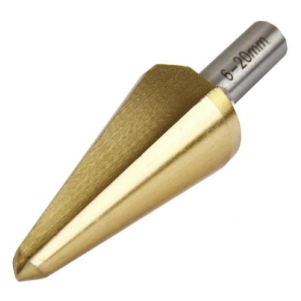 

Сверло по металлу HAMMER, Ф20х65мм (DR MT CON 6,0-20,0мм*65/6мм)