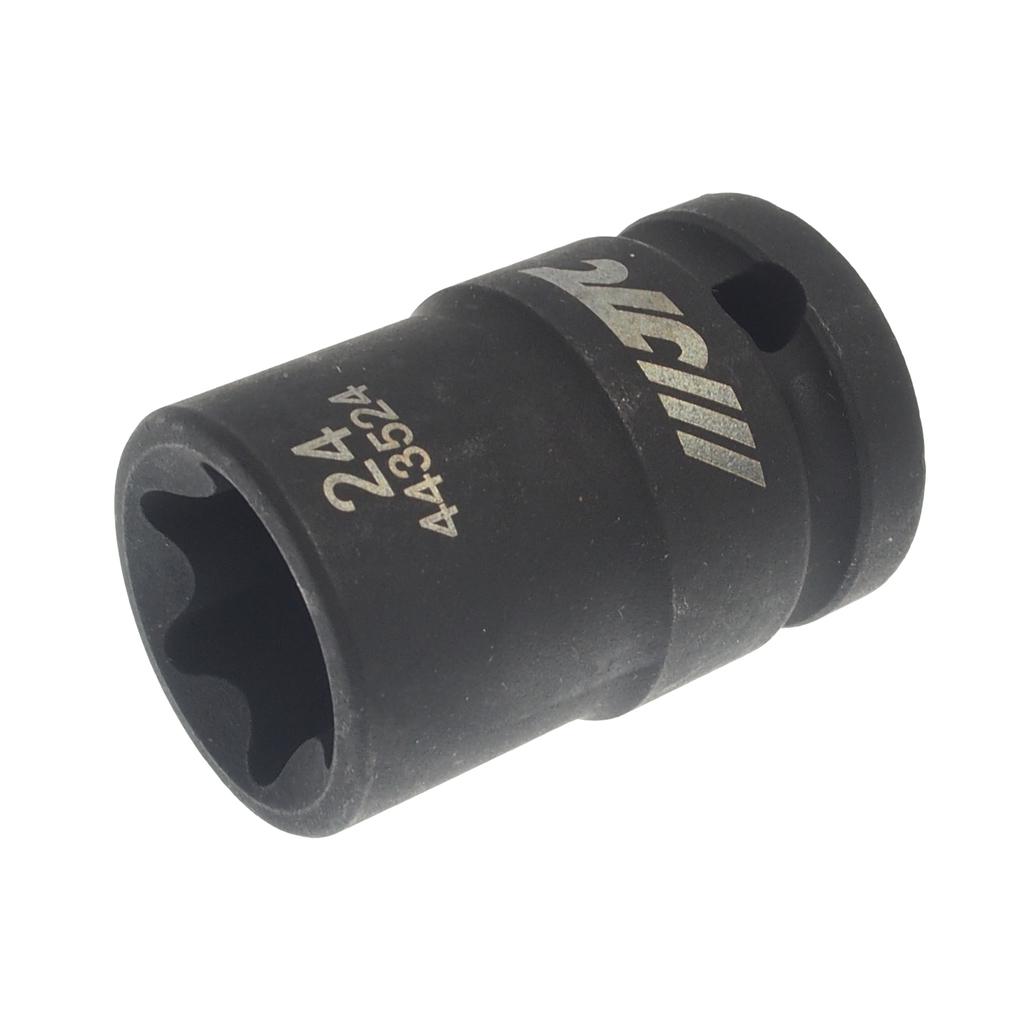 

Головка глубокая JTC, размер Е24, H 45мм, S 1/2'' (443524)