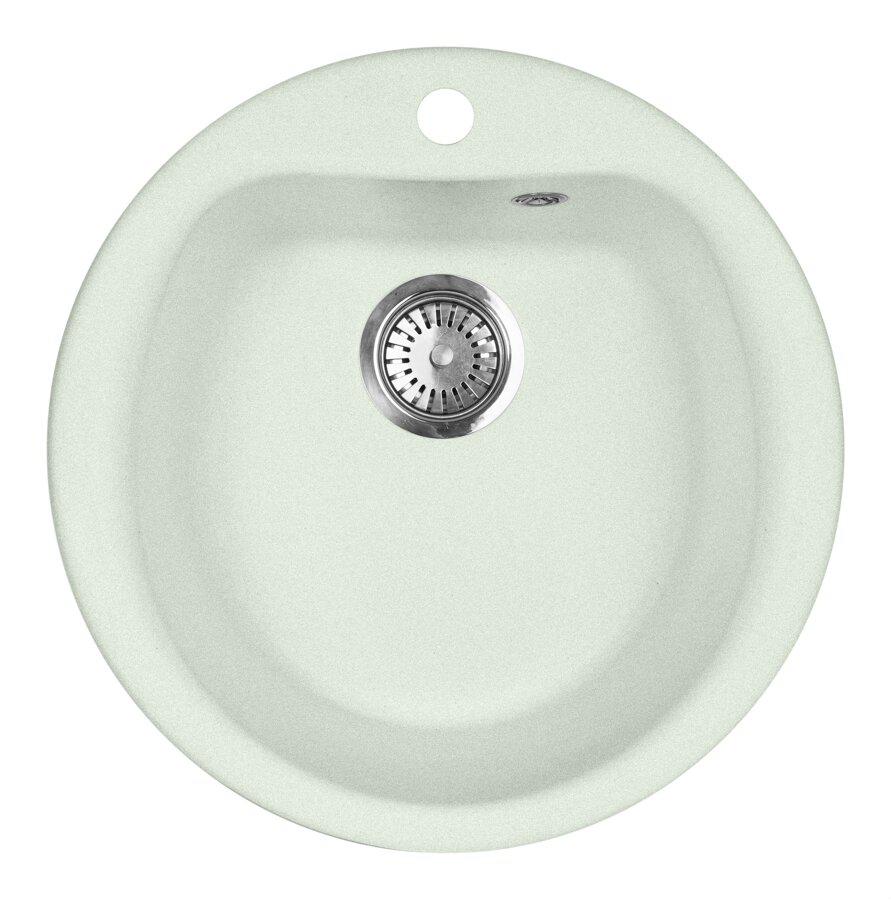 

Мойка кухонная AQUAGRANITEX, Салатовый, M-07 (303)