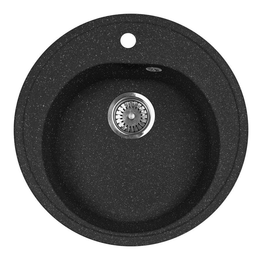 

Мойка кухонная AQUAGRANITEX, Черный, M-08 (308)