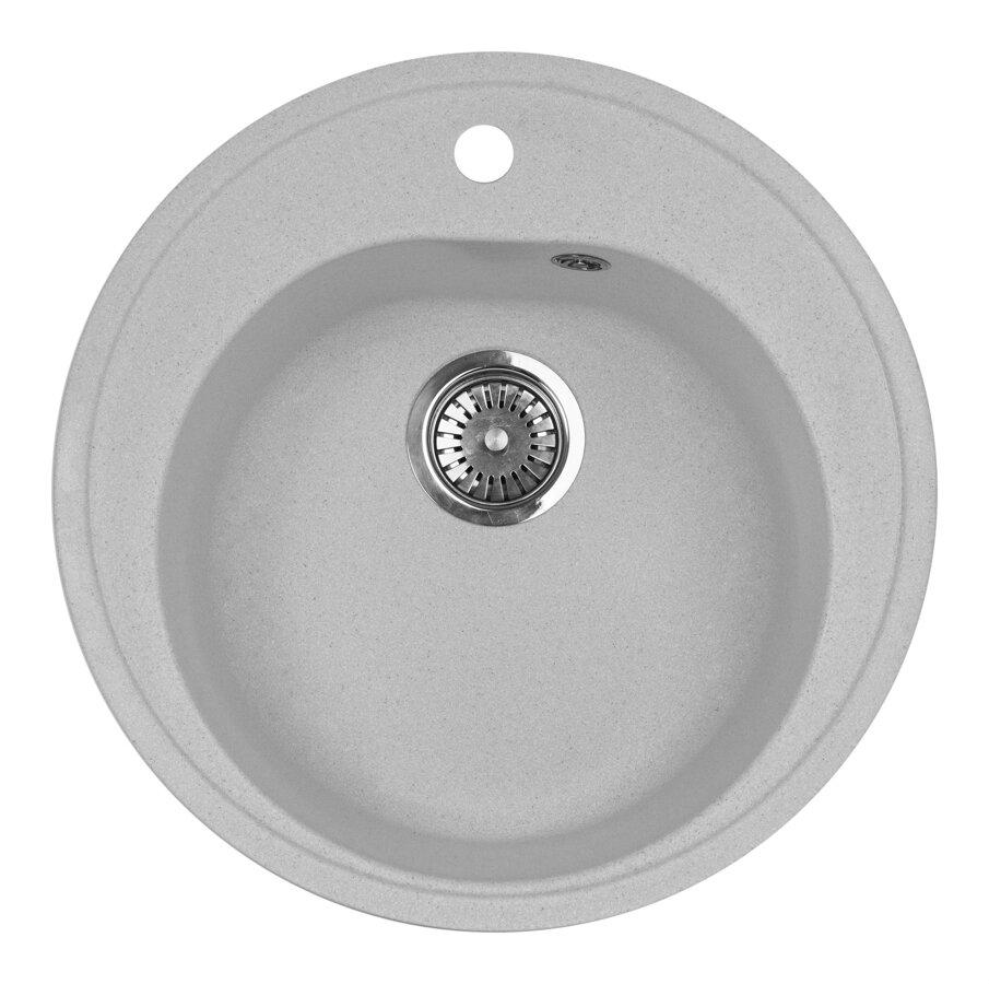 

Мойка кухонная AQUAGRANITEX, Серый, M-08 (310)