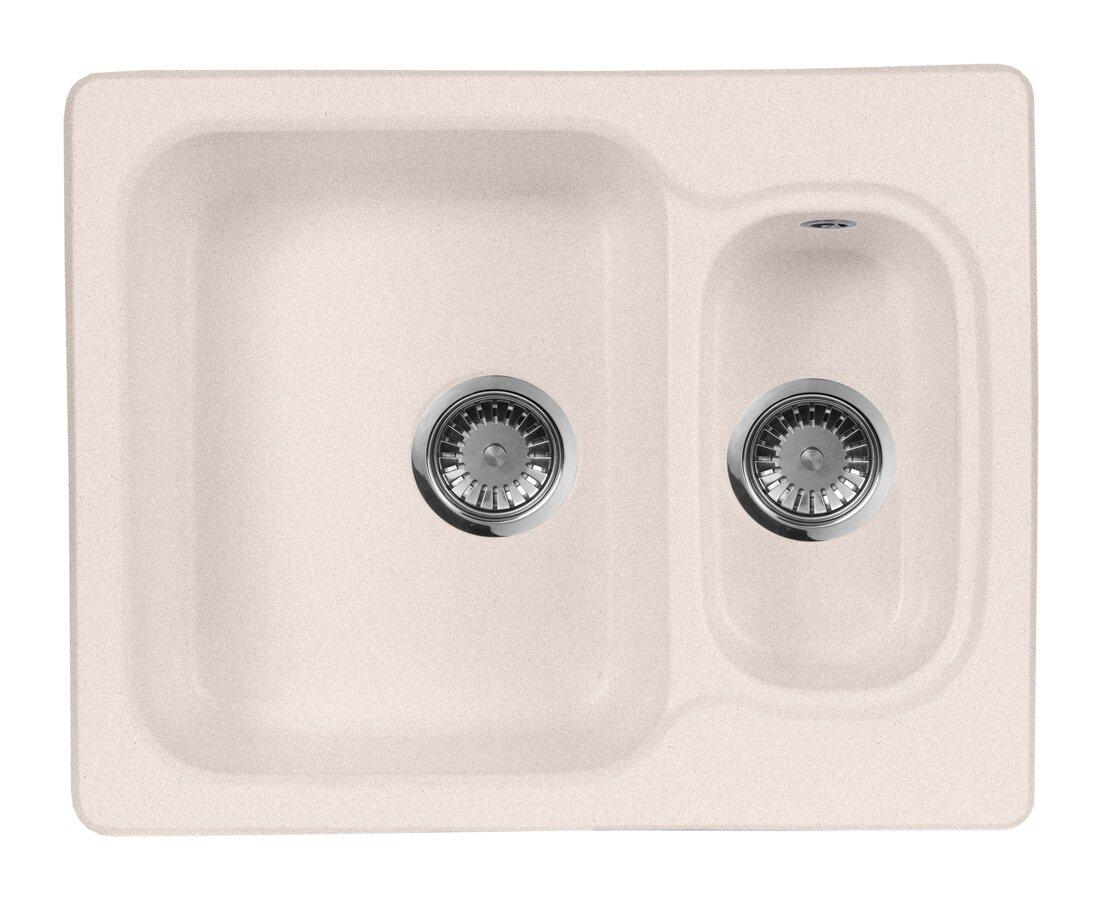 

Мойка кухонная AQUAGRANITEX, Светло-розовый, M-09 (311)