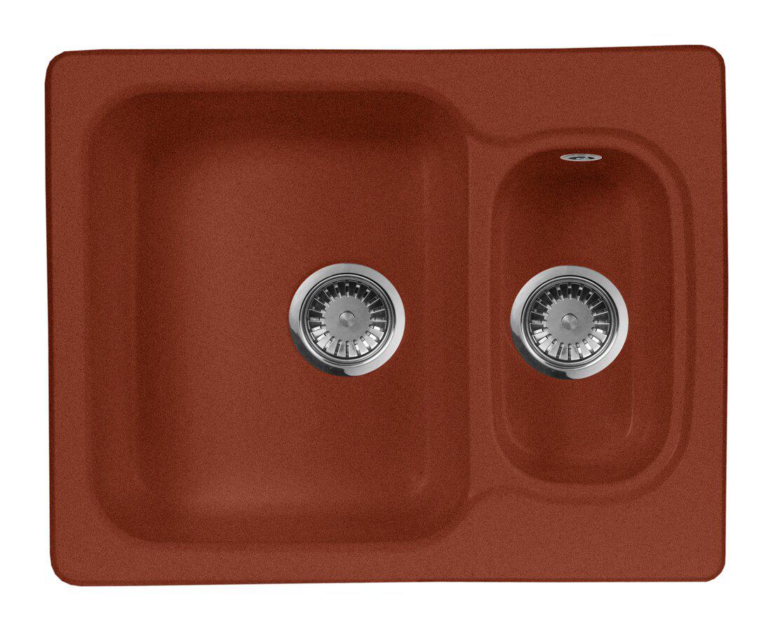 

Мойка кухонная AQUAGRANITEX, Красный марс, M-09 (334)