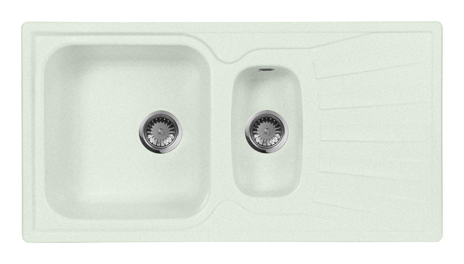 

Мойка кухонная AQUAGRANITEX, Салатовый, M-09K (303)