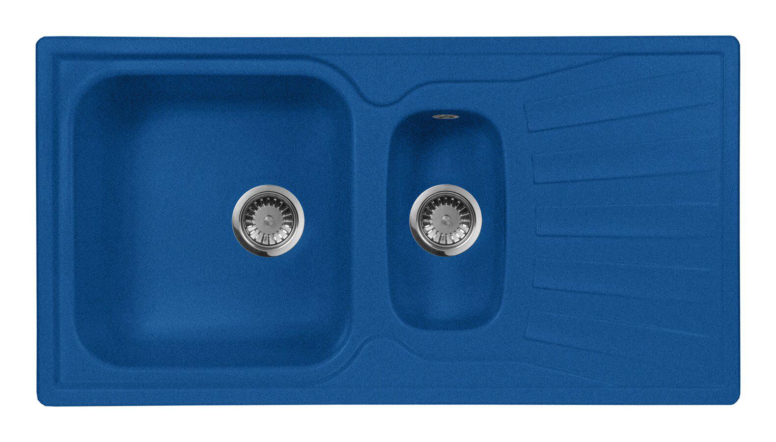 

Мойка кухонная AQUAGRANITEX, Синий, M-09K (323)