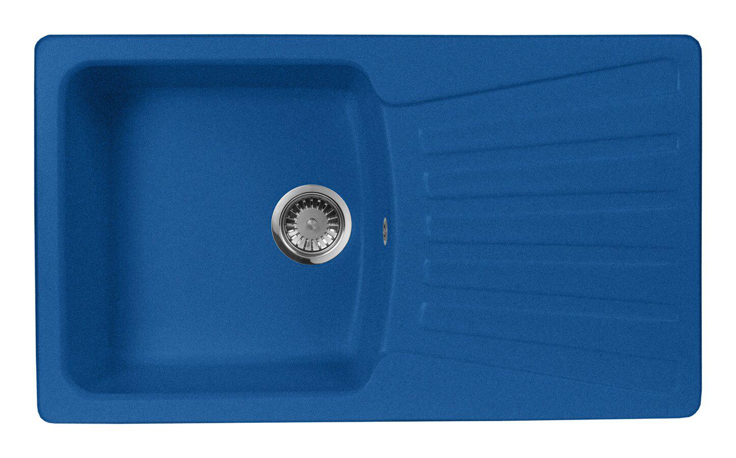 

Мойка кухонная AQUAGRANITEX, Синий, M-12 (323)