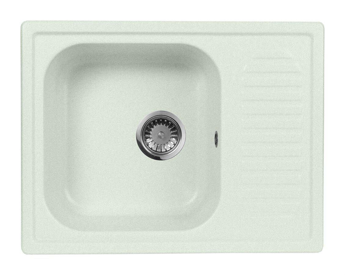 

Мойка кухонная AQUAGRANITEX, Салатовый, M-13 (303)