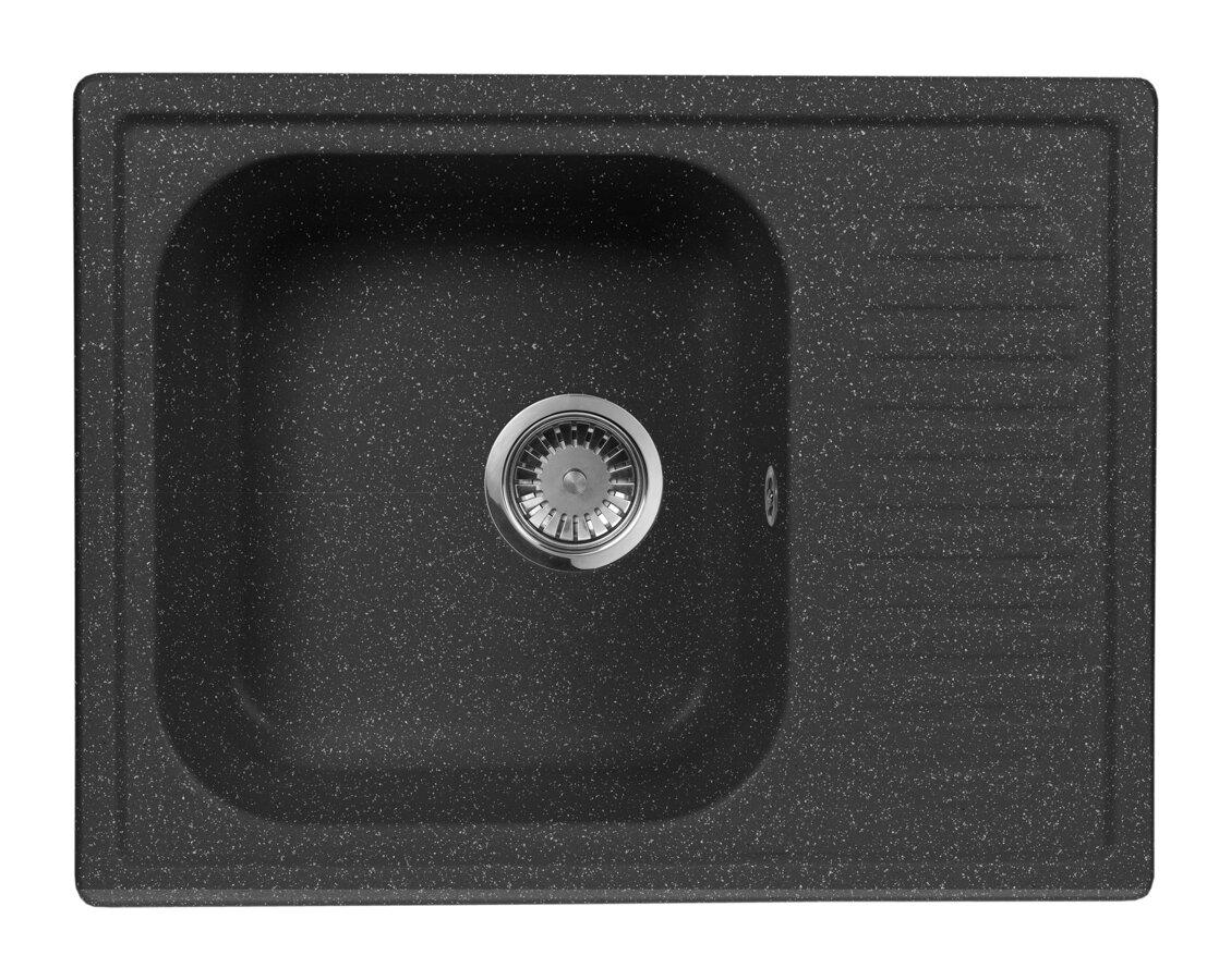 

Мойка кухонная AQUAGRANITEX, Черный, M-13 (308)