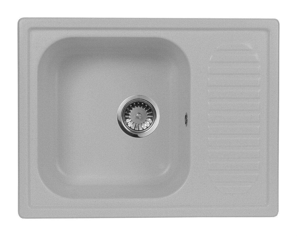 

Мойка кухонная AQUAGRANITEX, Серый, M-13 (310)