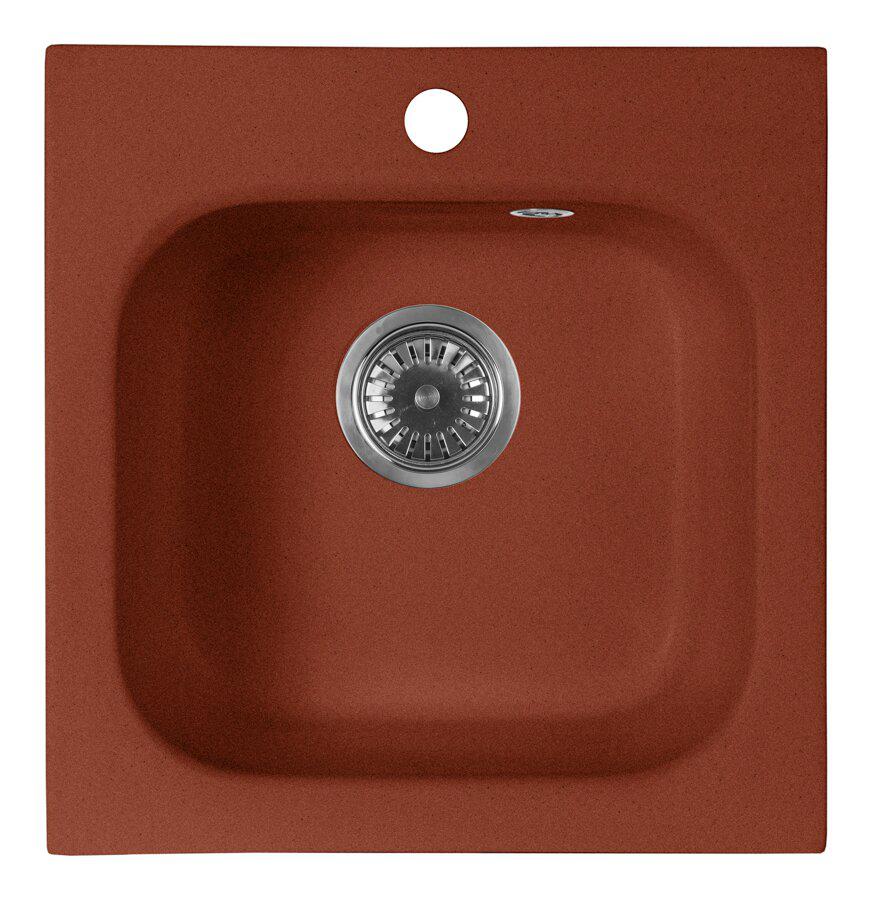

Мойка кухонная AQUAGRANITEX, Красный марс, M-43 (334)