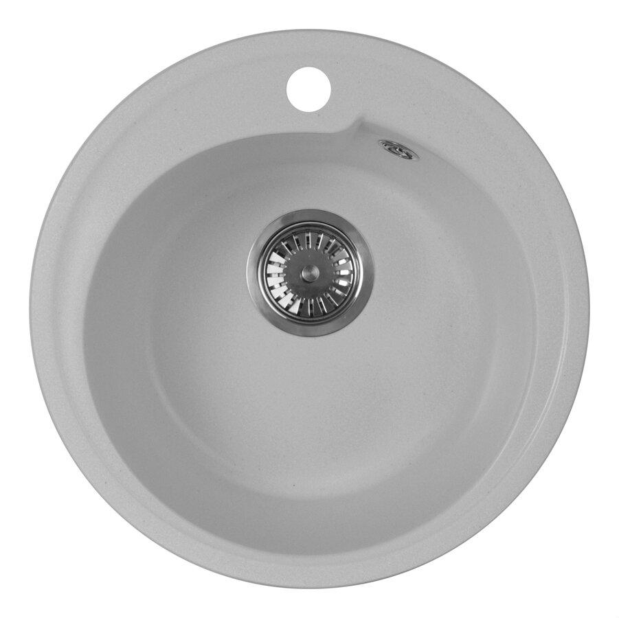 

Мойка кухонная AQUAGRANITEX, Серый, M-45 (310)