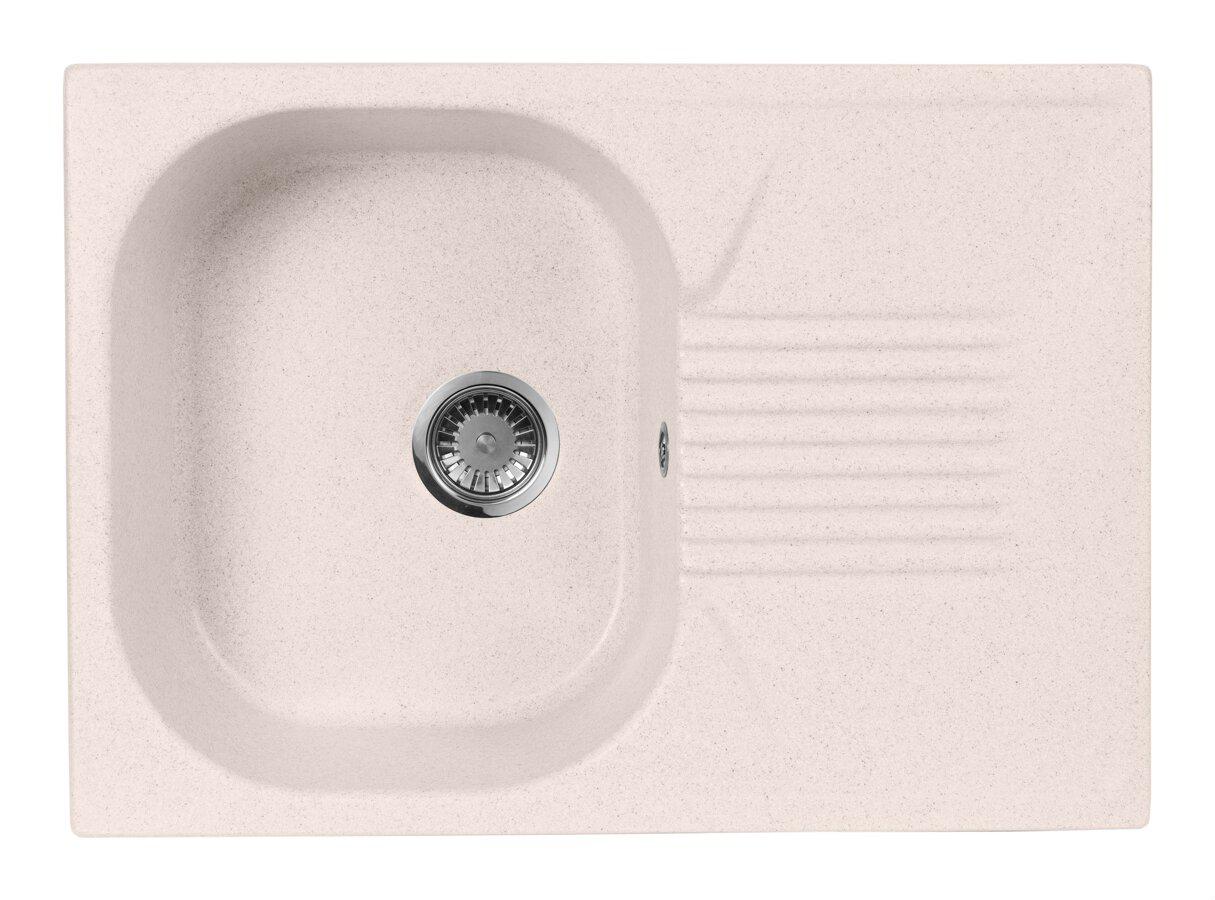 

Мойка кухонная AQUAGRANITEX, Светло-розовый, M-70 (311)
