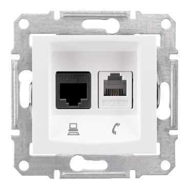 

Розетка SCHNEIDER ELECTRIC, Белый, SDN5100121