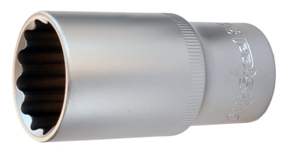 

Головка торцевая AVSTEEL, размер 32мм, H 76мм, S 1/2'' (AV-521232)