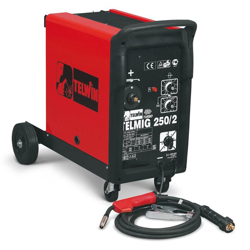 

Сварочный полуавтомат TELWIN, TELMIG 250/2 TURBO (821061)
