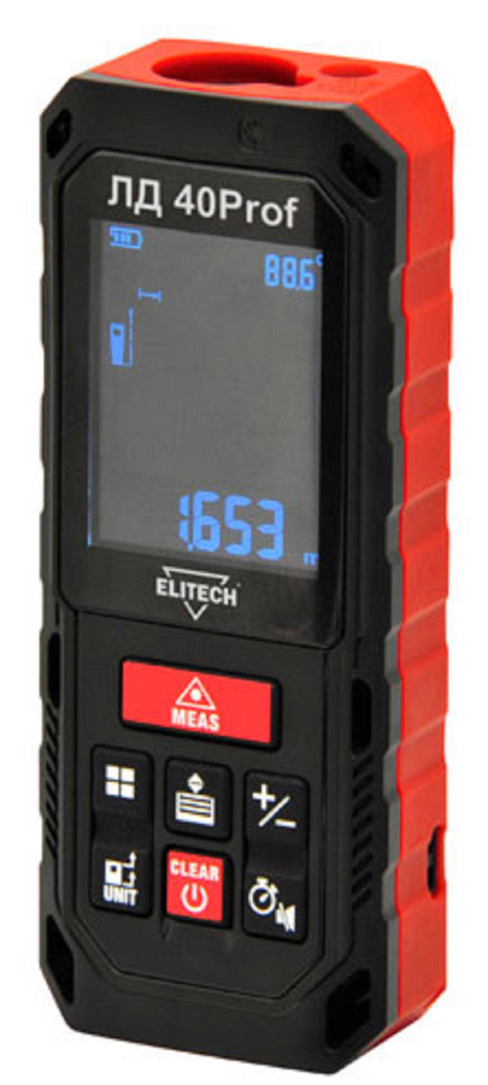 

Дальномер ELITECH, ЛД 40Prof