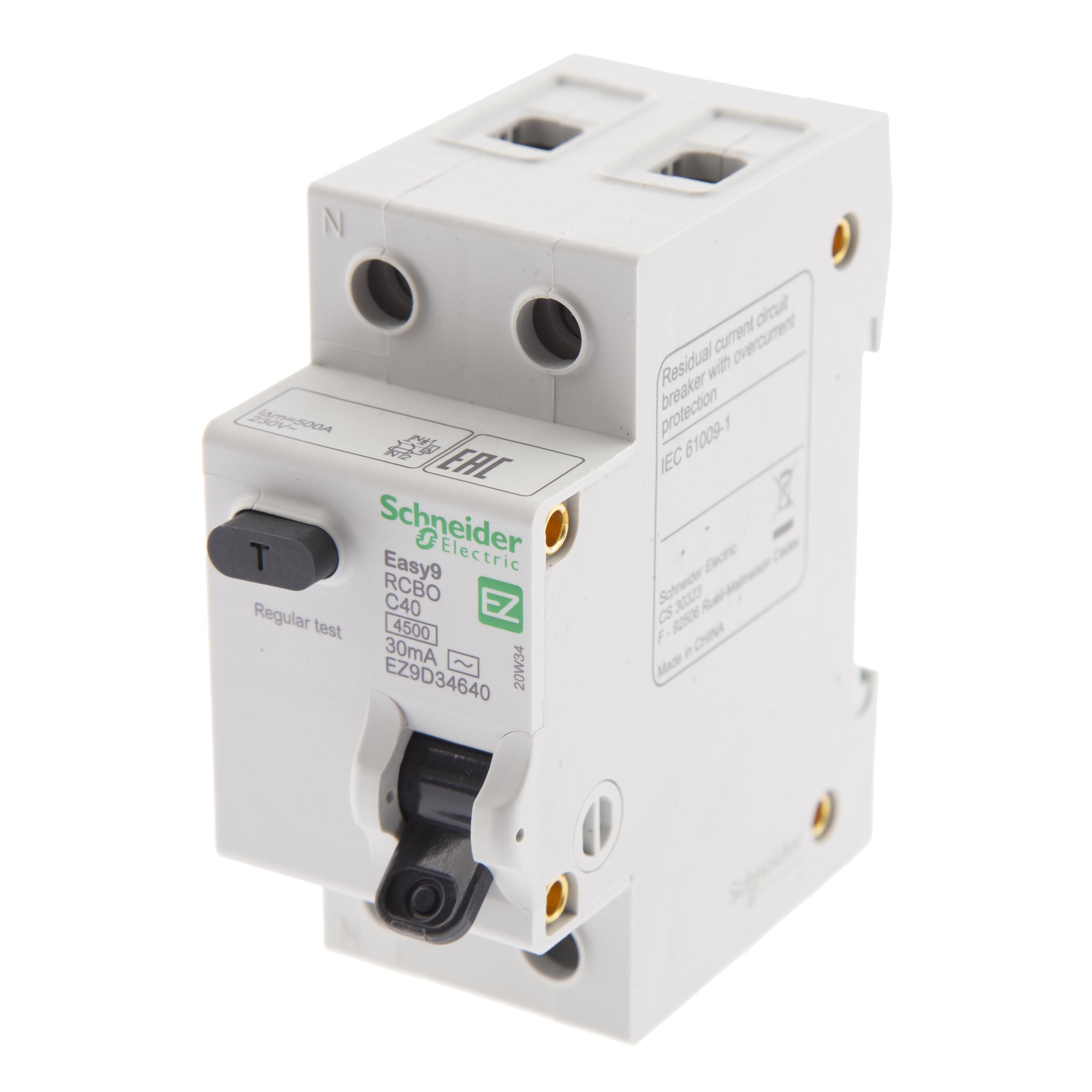 

Диф. автомат SCHNEIDER ELECTRIC, EZ9D34640