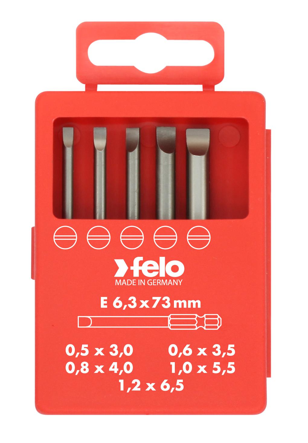 

Набор бит FELO, SL 73мм (03091716)