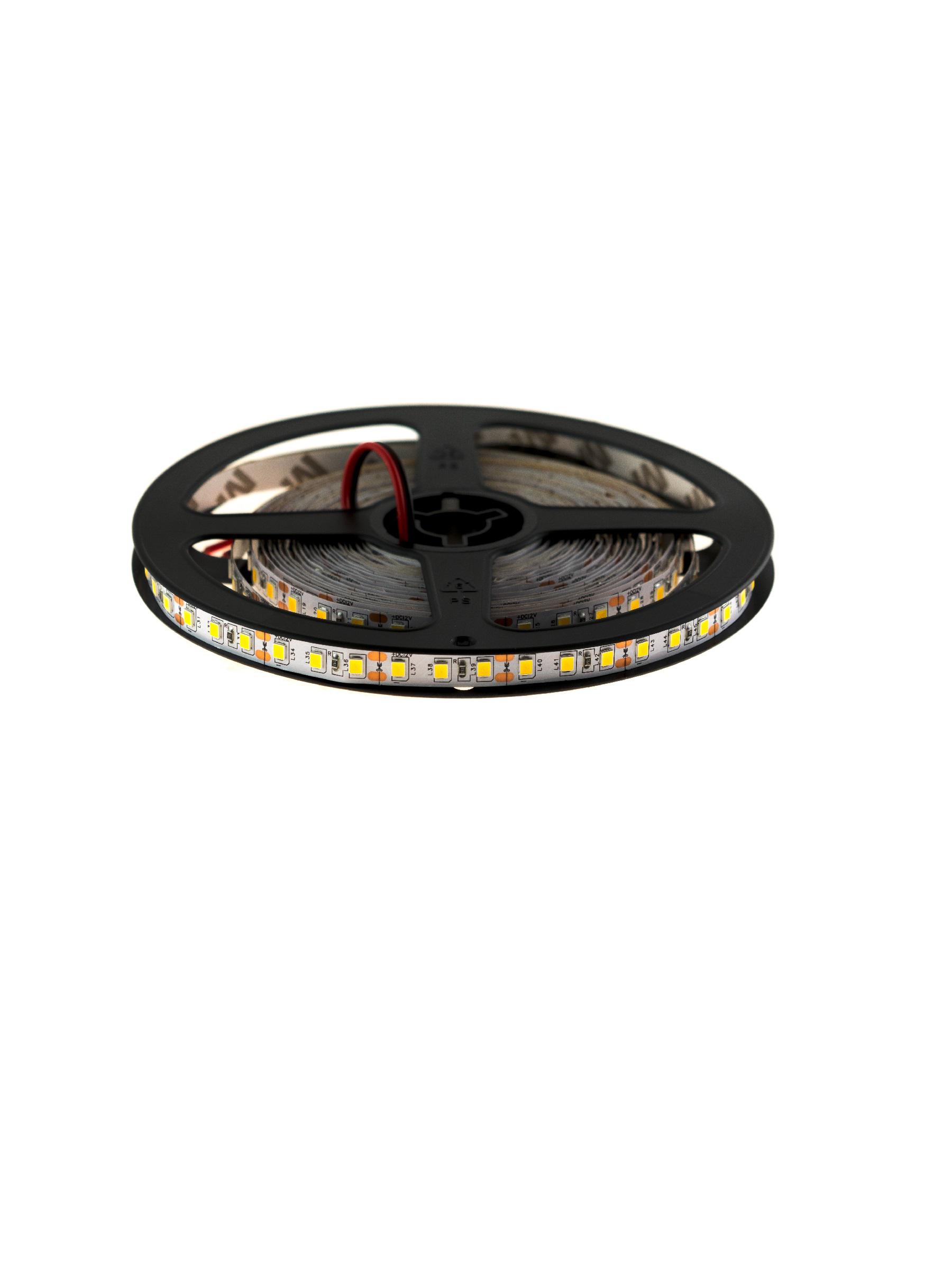 

Лента светодиодная URM, Теплый белый, 2835-120led-12V-9.6W, 8-10LM-3000K-IP22-8mm