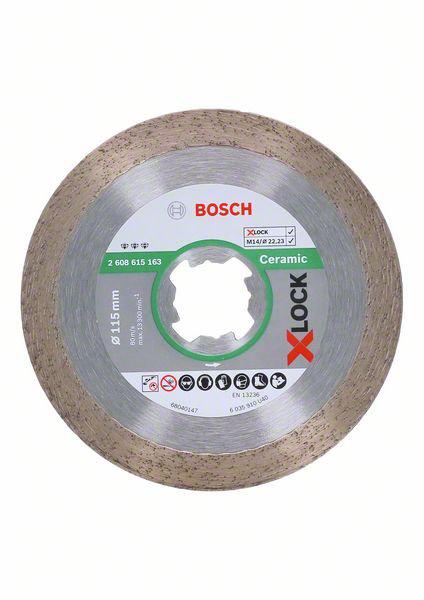 

Круг алмазный BOSCH, best for ceramic (2608615163) Ф115хX-LOCK по керамике