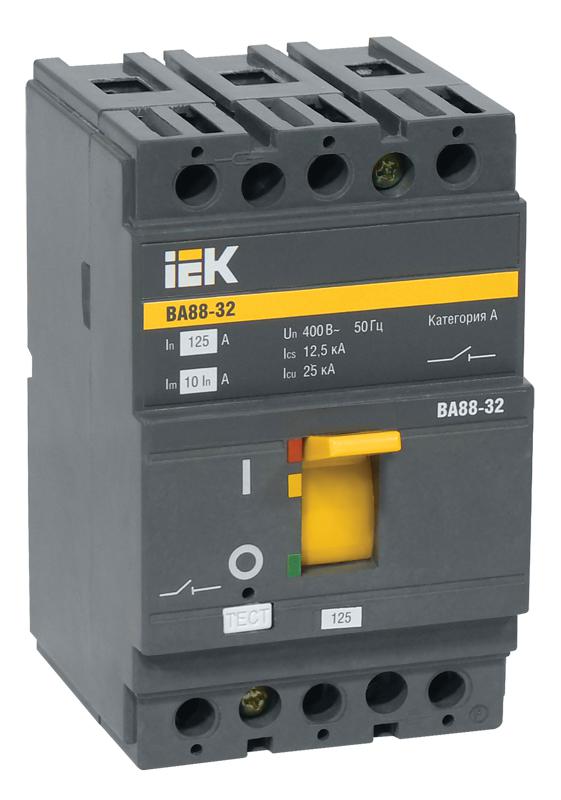 

Автомат IEK, ВА88-32 3Р 100А 25кА